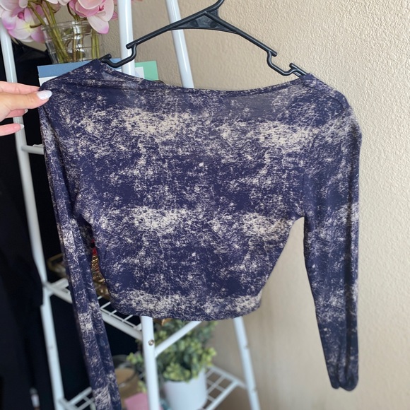 Long sleeve crop top - Picture 2 of 2